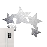 Addition charmante : cette décoration de cadre de porte présente une forme d'étoile créative à cinq branches qui brille de manière unique à la lumière et ajoute de la chaleur et du charme à votre maison.