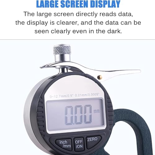 Calibrador digital para medir espesor de esponjas miniatura 2
