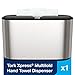 Tork Xpress Stainless Steel Paper Towel Dispenser Compact Design, Fits H2 Hand Towels, Ideal for Home Use Single Unit (302030)
