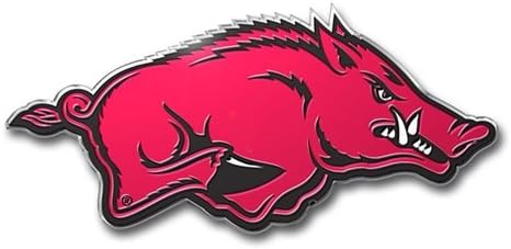 Amazon.com: Arkansas Razorbacks Color Auto Emblem - Die Cut : Sports ...