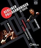 ショスタコーヴィチ：ヴァイオリン協奏曲第1番、ドヴォルザーク：交響曲第8番 / ベルリン・フィルハーモニー管弦楽団、マリス・ヤンソンス、ヒラリー・ハーン (Schostakovichi : Violin Concerto, Dovorak : Sym.8 / Mariss Jansons, Hilary Hahn violin, Berliner Philharmoniker) [Blu-ray] [Import] [Live] [日本語帯・解説付]