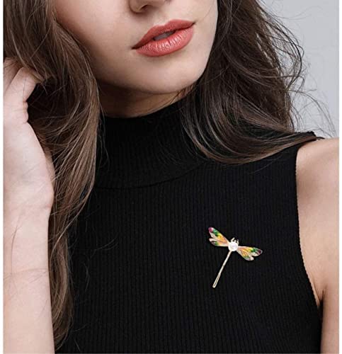 Broche Libellule pour Femmes décoration élégante accessoires vêtements