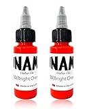 MYGLOAR 2 PCS Konzentriertes Orange zum Konturieren und Schattieren, professionelle Tattoo-Farbe, konzentrierte orange Tattoo-Tinte (30 + 30 ml)