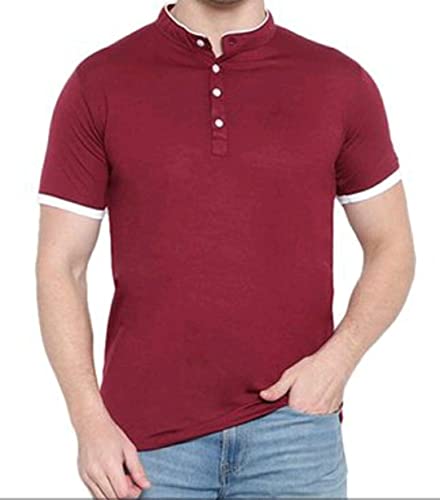 Image of Comfy Glamorous Men Tshirts Pretty Fashionable Cotton Stuff.