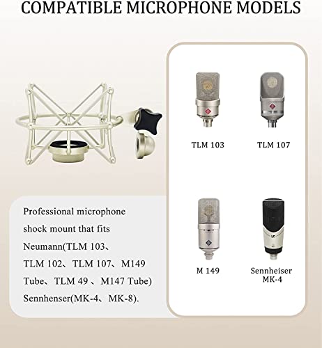 Image of Suuntok Microphone Shockmount for Neumann TLM 103 or M147