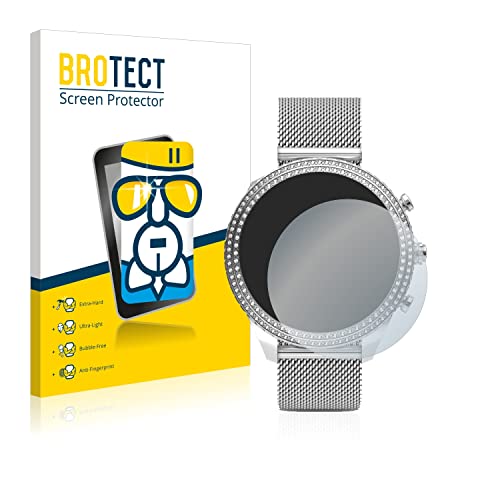 brotect Glass Screen Protector Film Compatible with Fossil Stella (6. Gen) - Glass-Foil 9H Protection [Scratch Resistant, High Clarity]