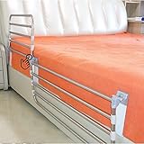 Bettgitter klappbar für Ältere,Bettgeländer Sicherheits Seitenschutz,Bett Aufstehhilfe Haltegriff,Senioren Behinderte Schwangere heimpflege rausfallschutz,Robust unterstützter metall griff ein Stück
