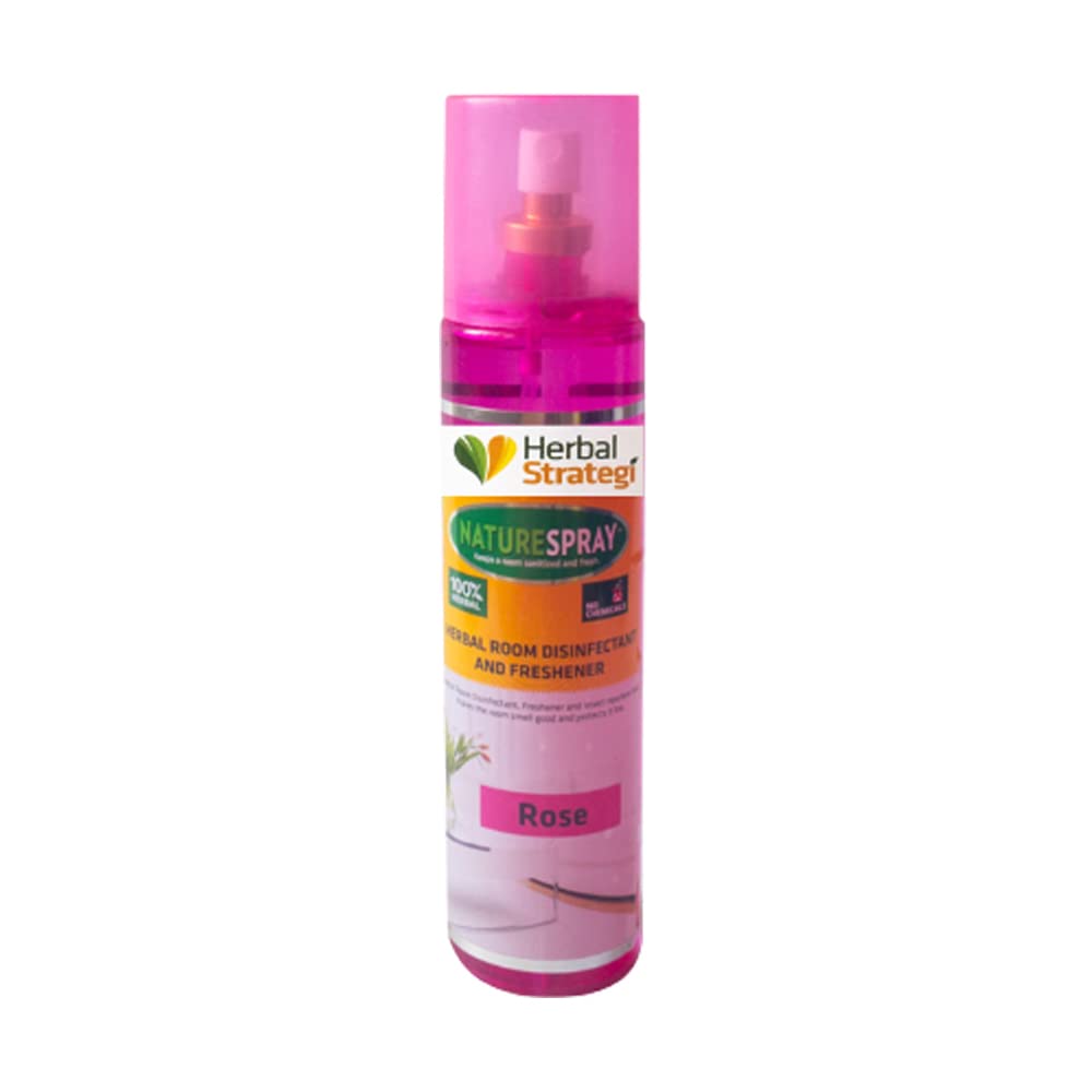 Herbal Strategi – NatureSpray Rose|Room Freshener |Rose Aromatic Fragrance | Disinfectant | Completely Herbal |Eco-friendly & Biodegradable| Made With Natural Essential Oils| Irritant-Free, Chemical-Free |Baby-Safe, Skin-Safe, Pet-Safe |250mL (B07BFQXVT1) Amazon Price History, Amazon Price Tracker