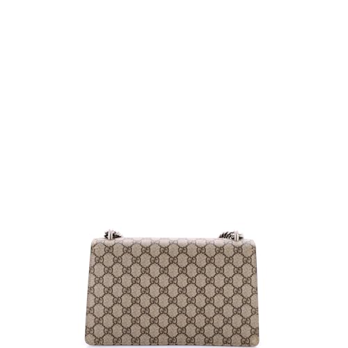 Pre-Loved Dionysus Bag GG Coated Canvas Small, Brown3