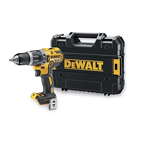 DeWalt Akku-Schlagbohrschrauber/ Schlagbohrer (460 W, 18 V, LED-Arbeitsleuchte, bürstenlose Motor-Technologie, 2-Gang Vollmetallgetriebe, 15-stufiges Drehmoment) DCD796NT
