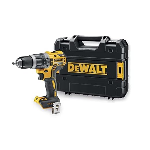 DeWalt Akku-Schlagbohrschrauber/ Schlagbohrer (460 W, 18 V, LED-Arbeitsleuchte, bürstenlose Motor-Technologie, 2-Gang Vollmetallgetriebe, 15-stufiges Drehmoment) DCD796NT