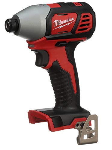 Milwaukee 2656-20 M18 18V 1/4 Inch Lithium Ion Hex Impact Driver with 1,500 Inch Pounds of Torque and LED Lighting Array (Battery Not Included, Power Tool Only)