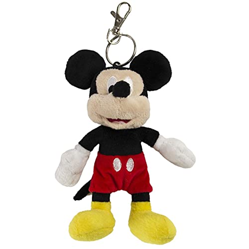 CERDÁ LIFE'S LITTLE MOMENTS - Peluches Porte Clé, Porte Clés Mickey Mouse - Licence Officielle Disney Rouge
