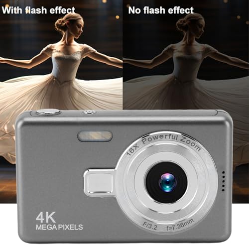 Cámara digital compacta 1080P para niños con zoom 16X miniatura 3
