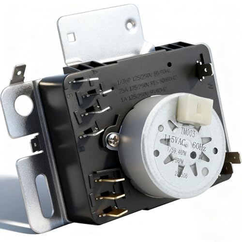 Lista de secadora maytag electrica - solo los mejores. 39 W10642928 Temporizador de secadora compatible con secador Maytag, OEM WPW10642928 Temporizador de secadora de repuesto 4448993 AP6023568 PS11756913, para secadora MGDX655DW2...