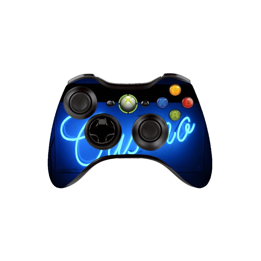 gadgets wrap printed vinyl decal sticker skin for xbox 360 controller only - casino