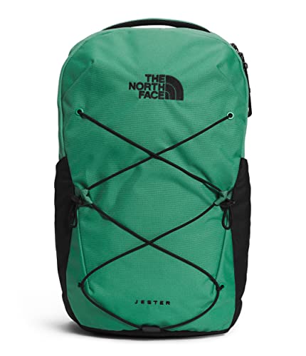 THE NORTH FACE Jester - Mochila escolar para laptop, color verde hierba profundo/negro TNF, talla única