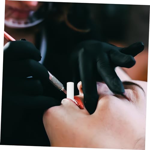 Healvian Tätowierwatte Für Lippen Mundblutungsstopfen Praktische Watterollen Für Zahnmedizin Hochsaugfähig Sicher Und Leicht