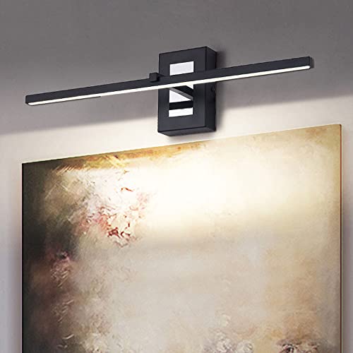 Aplique de pared minimalista negro de alta gama con tecnología LED 2