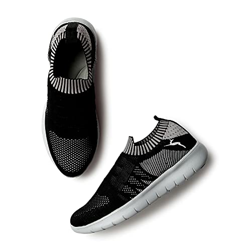 Image of Marc Loire Women's Lightweight Athleisure Knitted Active Wear Slip-On Sneaker Shoes for Sports, Athletics and Walking