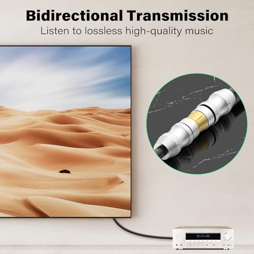 J&D RCA Y-Adapter (1.8 Meter), 1 Male to 2 Male Y Splitter Digital Stereo Audio Cable Subwoofer Cord for Subwoofer HDTV - Image 4