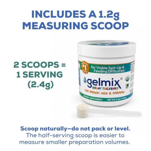 Image of Gelmix Infant Thickener for Breast Milk & Formula, 4.4 oz Jar