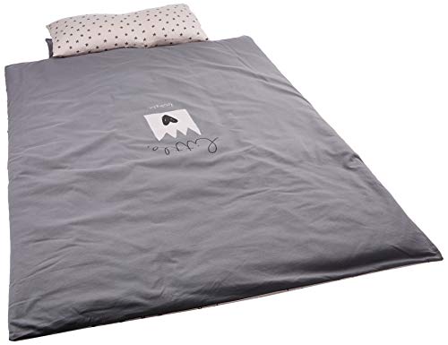 Couette triptique Babyclic avec housse protecteur et rembourrage Little Star Rose