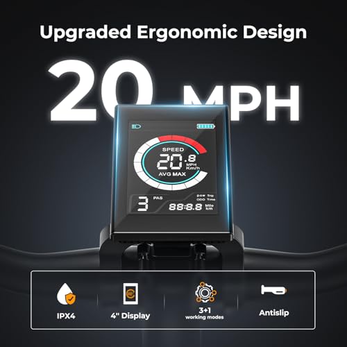 image for Jasion EB5 Electric Bike for Adults with Peak 500W Brushless Motor, 40