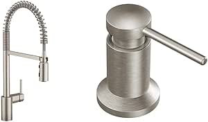 Moen 3942SRS Kitchen Soap and Lotion Dispenser, Spot Resist Stainless ...