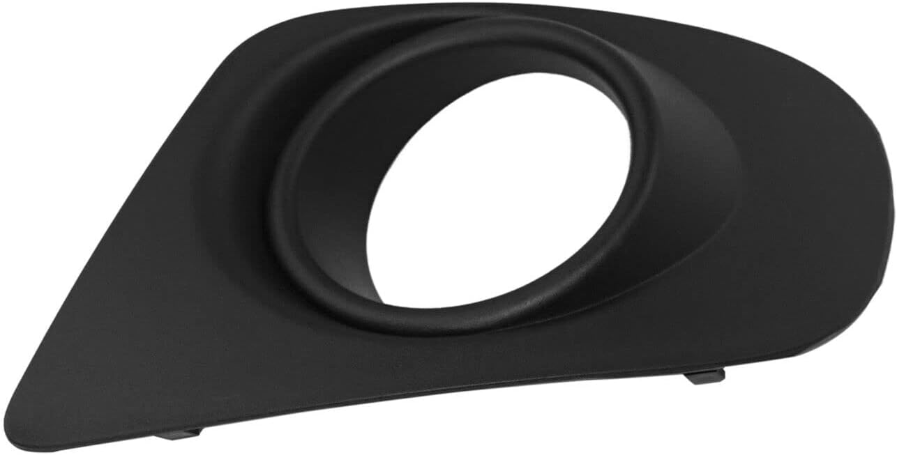 I-MATCH AUTO PARTS Front Right Passenger Side Bumper Insert Fog Light Bezel Molding Cover Grille Trim Black Textured For 2011-2019 Dodge Journey 68088686AA CH1039148