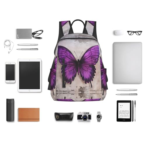 Sac à dos camping sans douleur avec ce modèle léger violet - 6