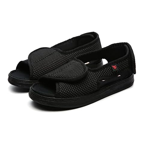 GAOXIN Men's Diabetic Walking Shoes Swollen Feet Orthopedic Cover
