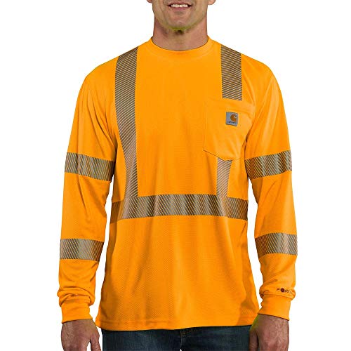 Carhartt Mens HV Force Relaxed LS Class 3 T-Shirt product thumbnail 6
