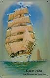 Buddel-Bini Versand Blechschild Nostalgieschild Gorch Fock Marine Ehrenmal Laboe Schulschiff