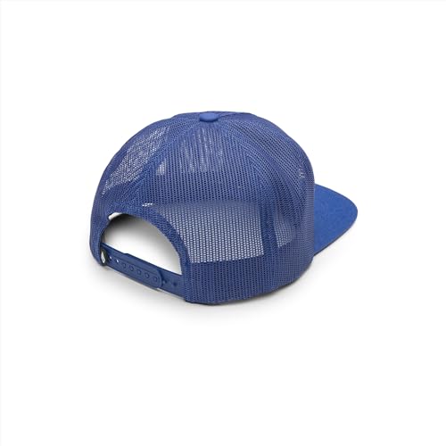 Image of Volcom Men's Snapback Hat - 6-Panel Twill Flat Brim Cap Adjustable Snap Closure