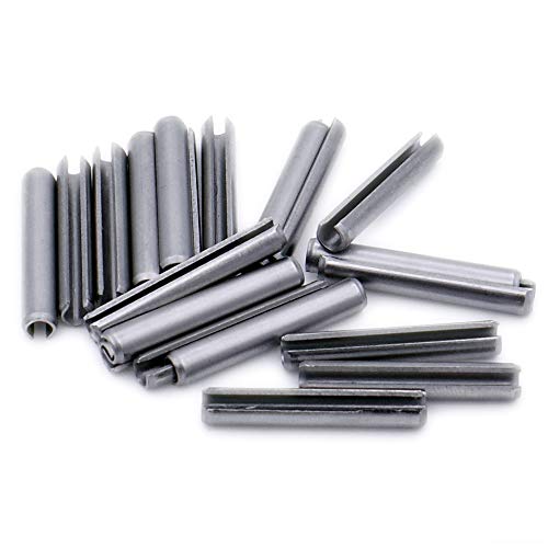 D2.5 (2.5mm x 26mm) Slotted Spring Pin (Heavy) - Stainless Steel (A1) (Pack of 20)