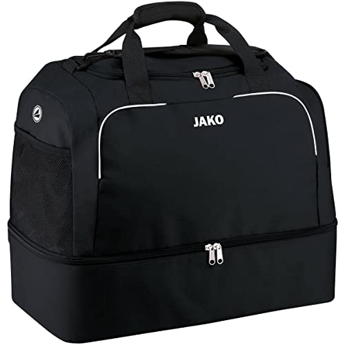 JAKO Sporttasche Classico mit Bodenfach, 50 cm, 55 L, Schwarz