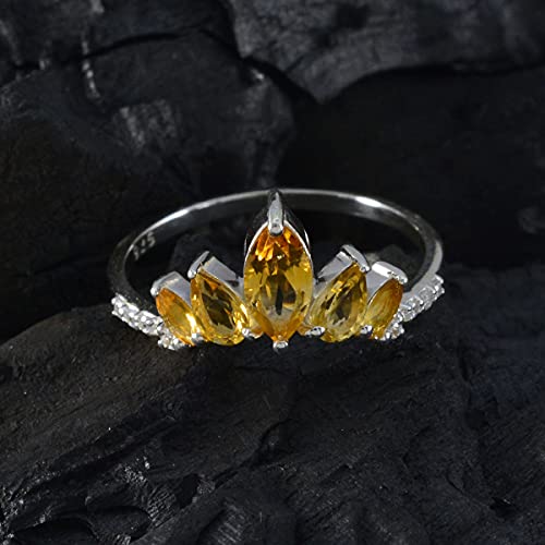 Bagues citrine en argent de prestige pour un style unique