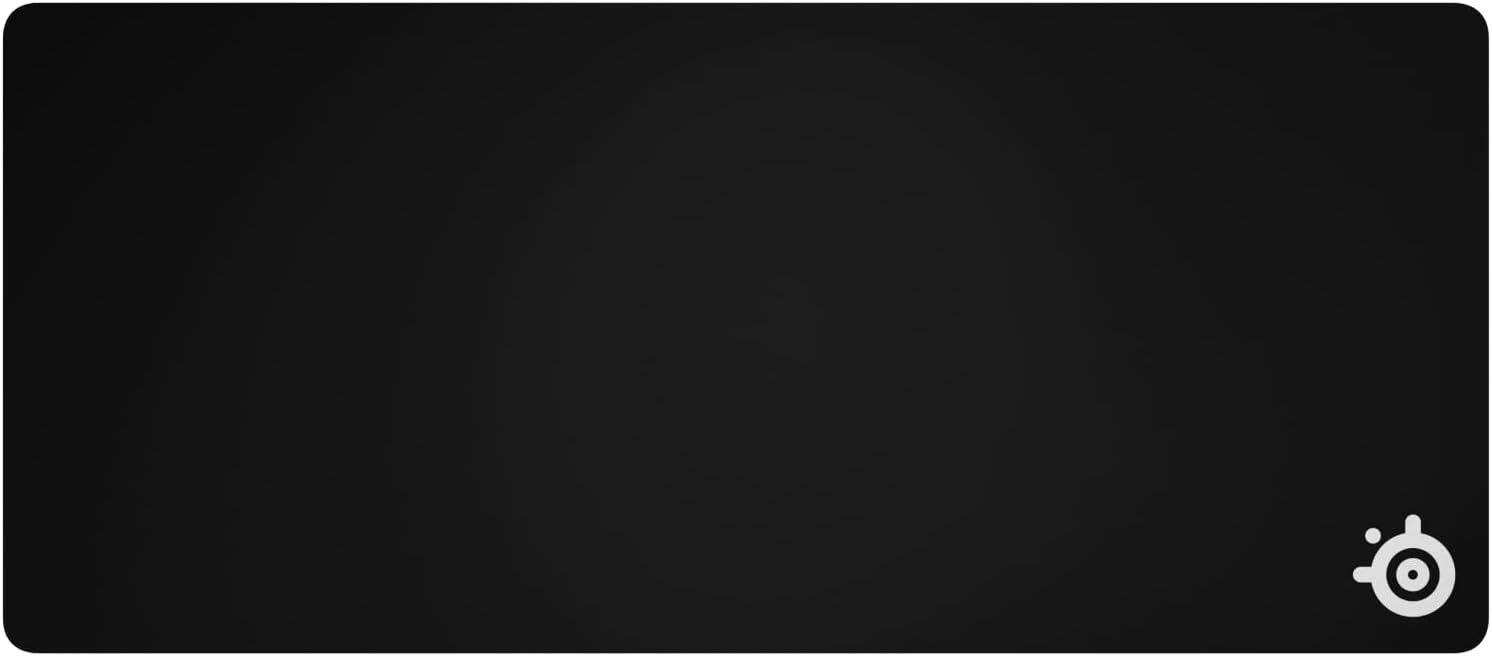 SteelSeries Gaming Mouse Pad Large Extra Thick Non-Slip Rubber Base Black 35.4" x 15.7" x 0.16" QcK Heavy XXL 67500