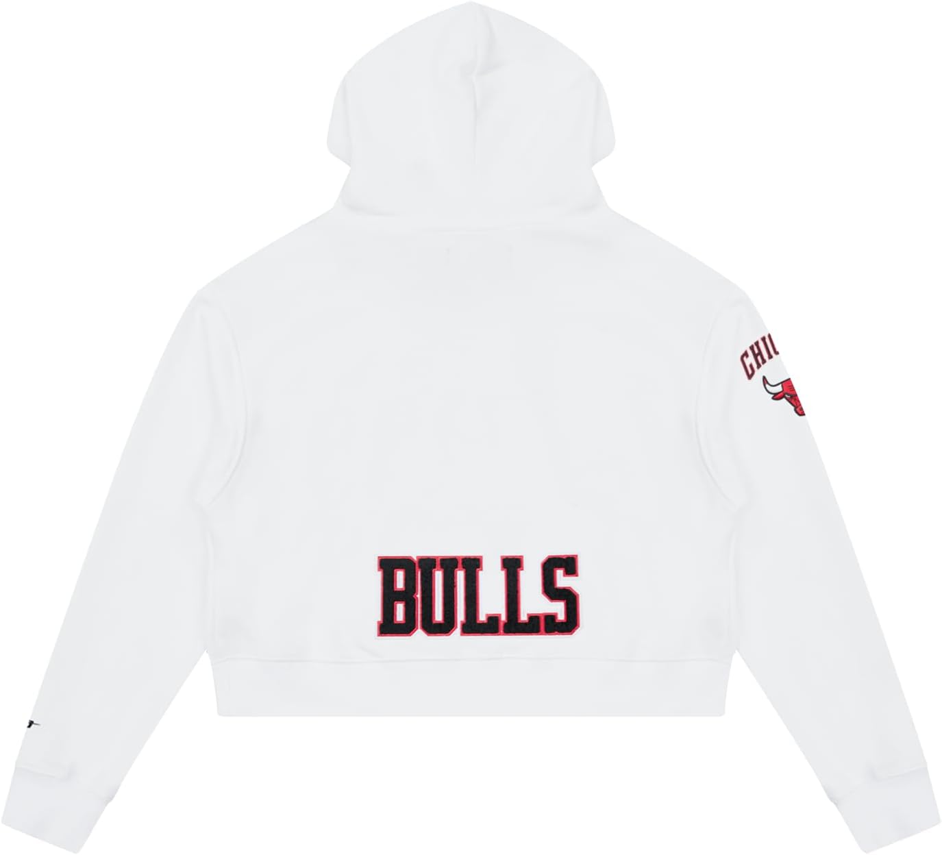 Pro Standard Womens NBA Classic Chenille Cropped Pullover Hoodie - Image 6