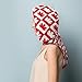 Canada Day Maple Leaf Square Silk Scarf for Women Fashion Neck Hair Wrap Head Scarves Bag Decoration 27''x 27'', 0ne size