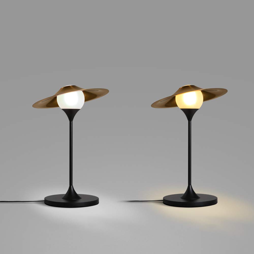 Tischleuchte Retro Metall Glas Lampenschirm Arbeitsplatzlampe Leselampe Vintage Verstellbare Schreibtischlampe Schlafzimmer Nachttisch Lampe Arbeitsplatz-Leuchte