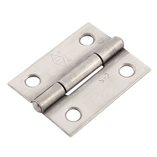 Aexit 202 Stainless Clothes Hangers Steel Cabinet Cupboard Door Gate Butt Hinge Children's Clothes Hangers 1.5