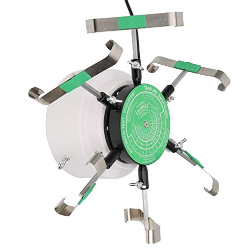 Remontoir de montre, remontoir de montre à 6 bras outil de réparation de montre mécanique automatique AC250V avec 6 supports de remontoir Cover