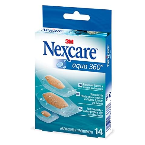Tiras Nexcare Aqua Waterproof, 14/Pack Cover