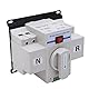 Hutschiene Notstrom Umschalter 63A 230V 2P Dual Power Automatischer Transferschalter Lastumschalter Dual Power Generator Umschalter Leitungsschutzschalter