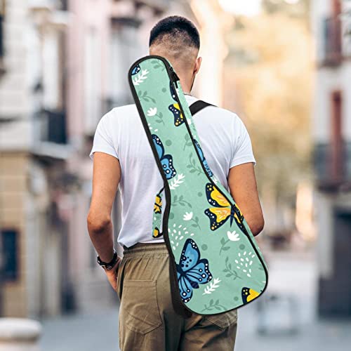 Housse pour ukulélé avec fond vert et éponge de 10 mm d’épaisseur – Rembourrage en mousse de 53,3 cm – Avec sangles… - Les Beatles, Paul McCartney, John Lennon, RIngo Starr, George Harrison Housse pour ukulélé avec fond vert et éponge de 10 mm d'épaisseur - Rembourrage en mousse de 53,3 cm - Avec sangles… – Image 6