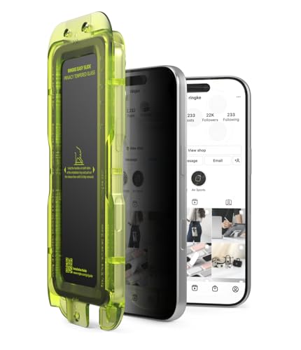 Vitre anti espion iPhone 17 Pro verre trempé protection écran 9H haute sensibilité