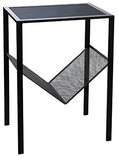 Preisvergleich Produktbild Casablanca Beistelltisch Magazine Met,schwarz