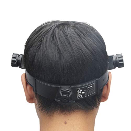 Miniatura 6 de Máscara de soldadura ajustable para la cabeza, resistente a los rayos ultravioletas, solar, oscurecimiento automático, accesorios de protección para